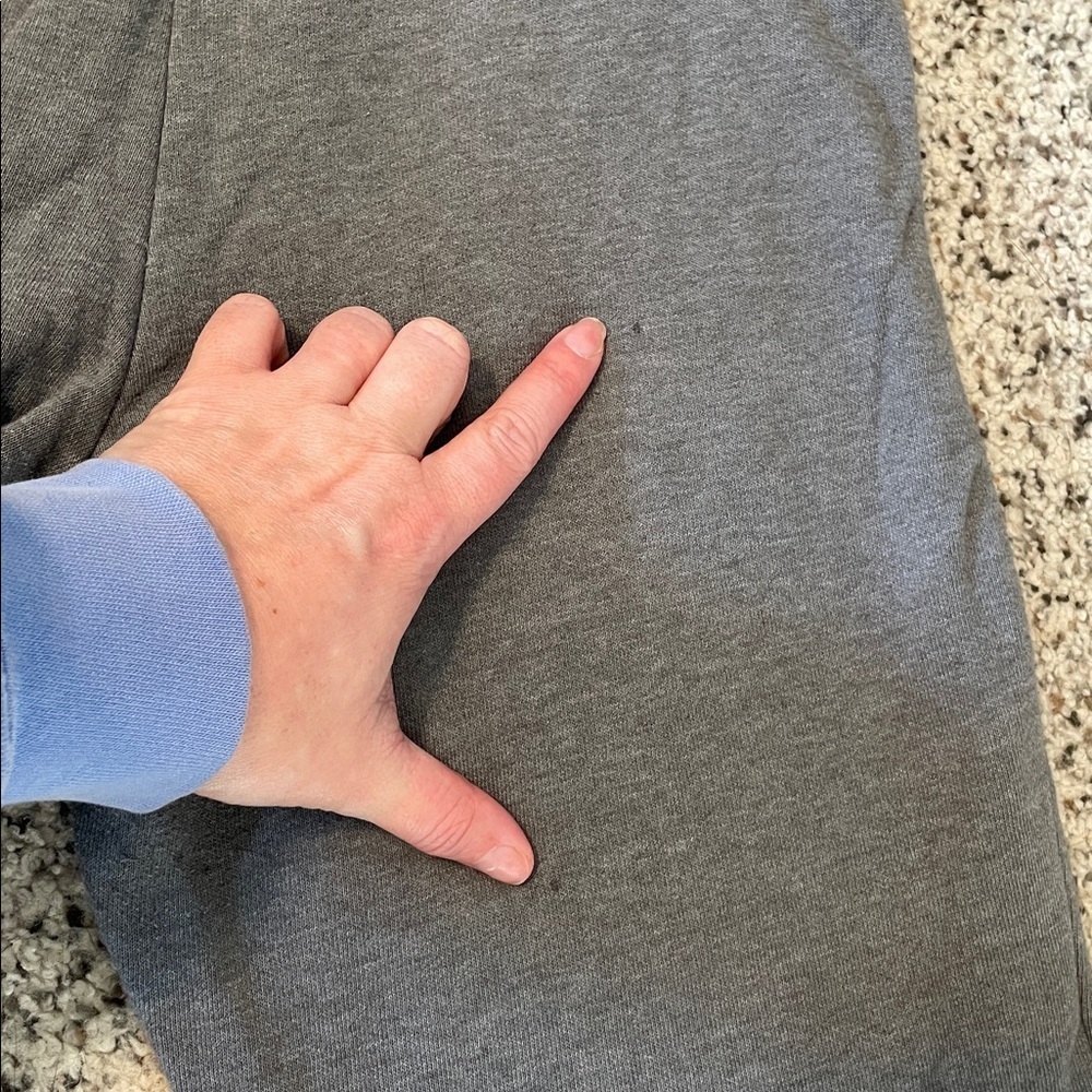 Under Armour Kids Gray Joggers size youth large - Picture 6 of 6